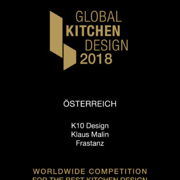 K10 gewinnt den Global Kitchen Award 2018